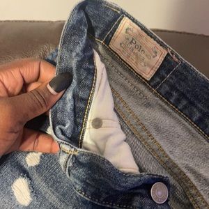 Ralph Lauren polo distress jeans